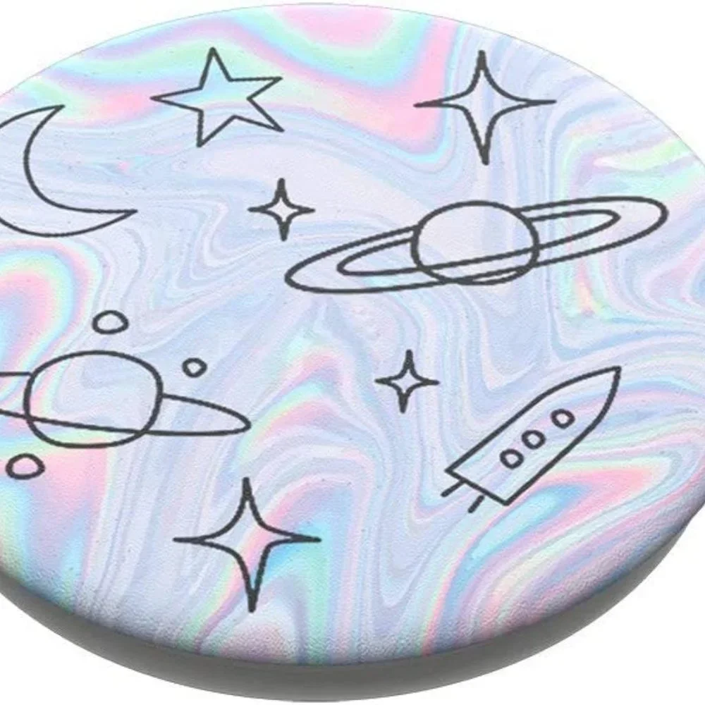 Space Doodle Popsockets Single Grip & Stand Universal Phones and Tablet Holder